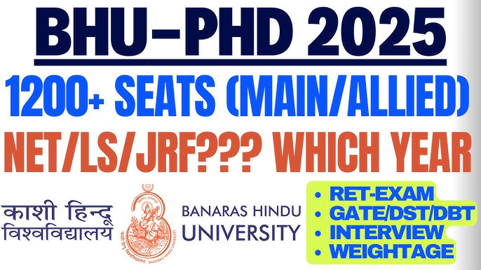 bhu phd 2025 freepdf.in